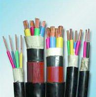 Plastic insulated flame-retardant cables